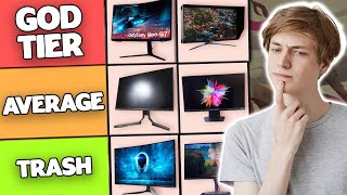 BEST 4K Gaming Monitor Tier List 2025