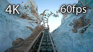 Expedition Everest front seat on-ride 4K POV @60fps Disney's Animal Kingdom