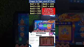 Super Winning Tricks Today 2023 🤑 Dragon vs Tiger Tricks 😱 Dragon vs Tiger New Tricks #shorts