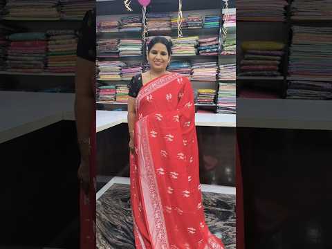 BANARASI MASHRU SILK SAREES|| sri Manasa Sarees Anantapur Ramnagar #viral#trending #silksaree