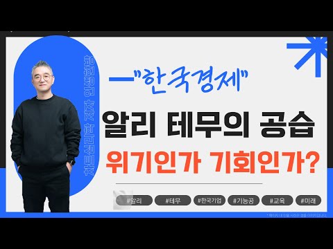 알리 테무의 공습 위기인가 기회인가? 한국경제 걱정된다!