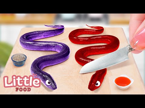 Seafood Recipes 🦞 Secret Unagi Tempura Recipe | Delicious Seafood Dishes 🍣 Little Food Cooking