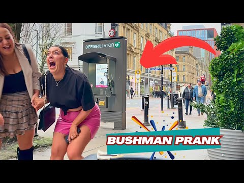 BUSHMAN PRANK 2024!! BEST REACTIONS 2024!!