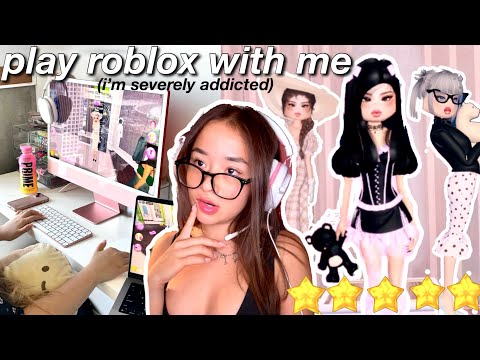 trying to play roblox dress to impress like a PRO (im addicted someone pls take this game away)