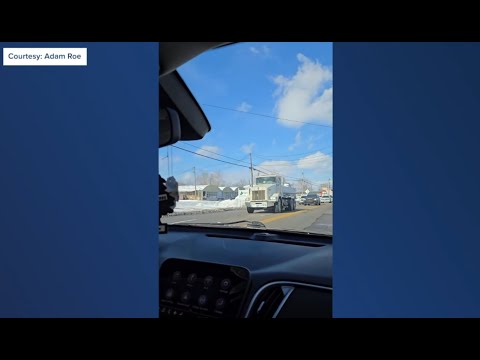 RAW VIDEO: Police chase alleged stolen semi in Ohio