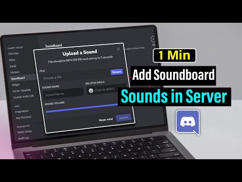 How to Add Soundboard Sounds to Discord Server (PC/laptop)