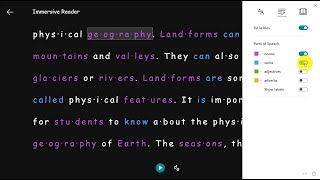 How to use the Immersive Reader - making reading more accessible
