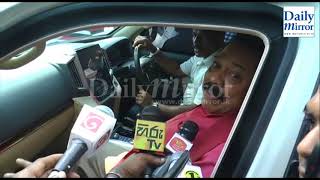 Former President Mahinda Rajapaksa arrived