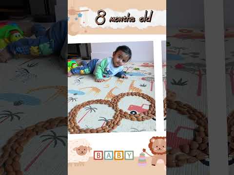 Shayaan’s 1 to 12 months journey #cute #mybaby