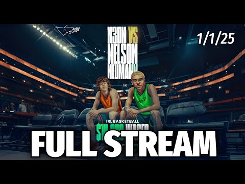 N3on vs Nelson Neumann $10,000 Basketball Wager | N3ONS FULL KICK STREAM [1/1/25]