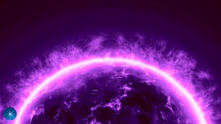 528Hz + 852Hz Violet Sun | Cut Karmic Ties, Destroy Unconscious Blockages | Karma Clearing | Reiki