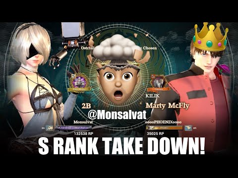 Soul Calibur VI Ranked Match - ooooPHOENIXoooo vs. (Monsalvat) S RANK WIN