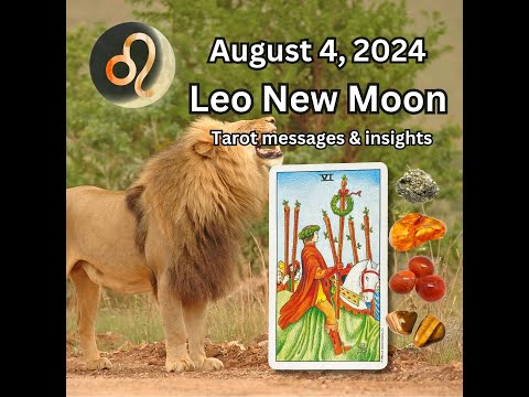 New Moon in Leo 8/4/24 - Bold & Beautiful 🌒♌❤️🔥