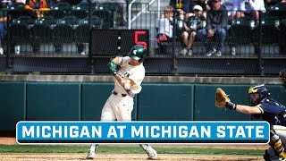 Michigan at Michigan State | Big Ten Baseball | May 5, 2024 | B1G+ Encore