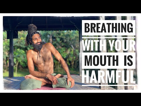 Breathing with the Mouth can be Harmful