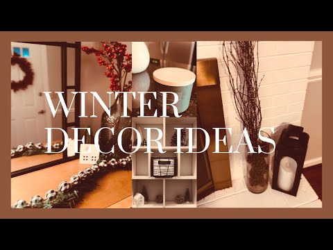 *New* Winter Decorating Ideas| Simple