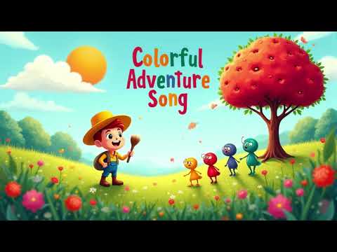 Colorful Adventure Song 2- Fun Preschool Learning Song | Teach Colors to Kids