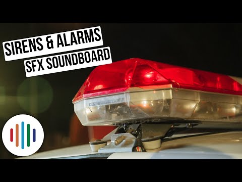 Siren & alarm sound effect compilation! #police #siren | Free Download [HQ]