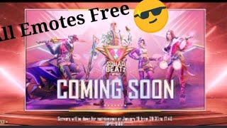 New Update In Free Fire All Emotes Free Claim Kare 🙏