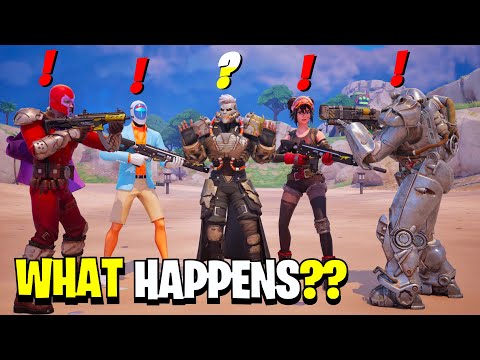 What Happens if ALL Bosses & NPCs Meet in Fortnite Season 3!