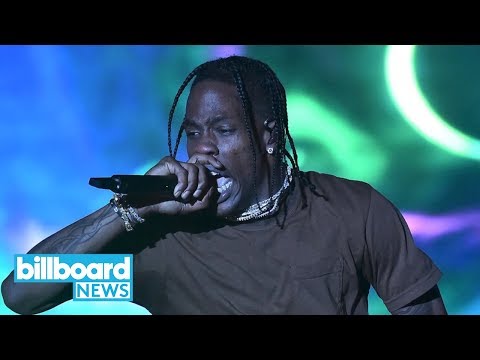 Travis Scott Debuts at No. 1 on Billboard 200 With 'Jackboys' Compilation Album | Billboard News