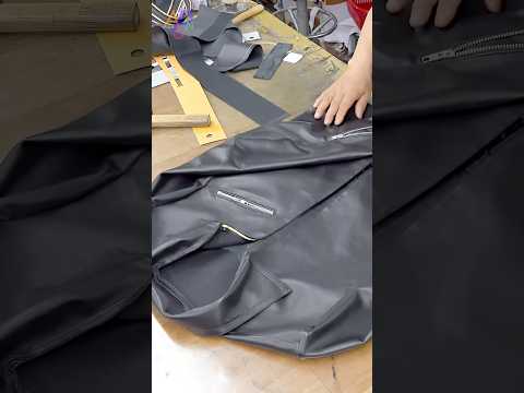 Process of Master’s Handmade Sheepskin Jacket