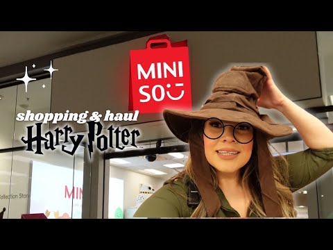 MINSO Harry Potter, FULL TOUR AND HAUL 😳🛍️ #harrypottermerchandise