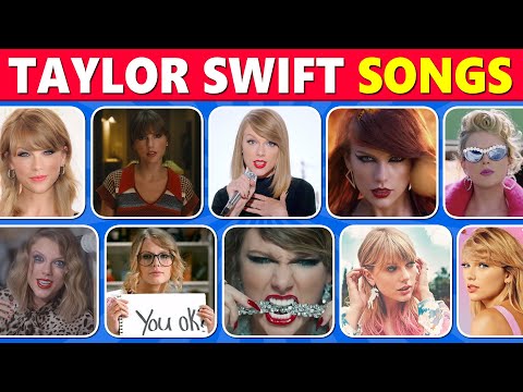 Guess Taylor Swift Song 🎵 Are You a REAL Swifty? 🎤 Music Quiz