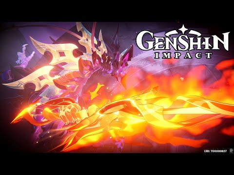 Traveller & Mavuika vs Gosoythoth Boss | Genshin Impact 5.3