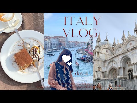 [Italy travel 🇮🇹 #3] 6 nights 9 days trip to Italy .Gondola cruise in Venice and Enjoy in Florence