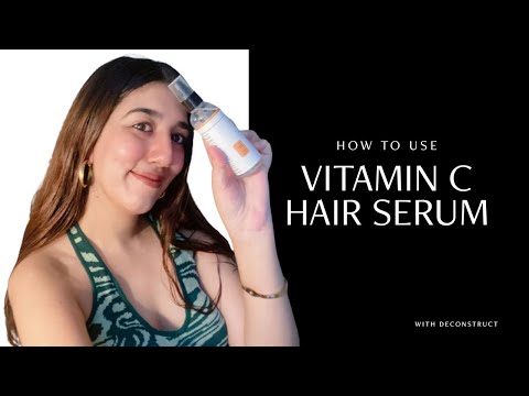 How to use Vitamin C hair serum 🧡