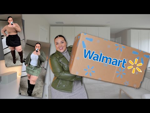 WIDE CALF BOOTS, JACKETS, AND FALL OUTFITS 🍁 | WALMART HAUL