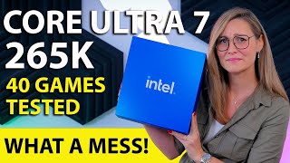 Intel Core Ultra 7 265K vs Ryzen 7 7800X3D in Gaming - 40 Games & 3 Resolutions Tested.