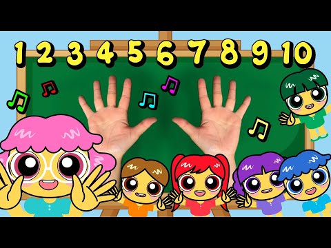 Super Fun Learning to Count with Fingers song for kids! #awesomekidssongs