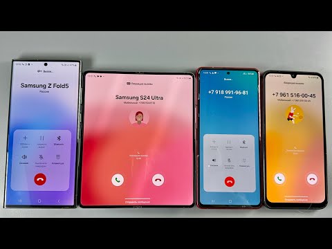 Incoming Call Samsung Galaxy S24 Ultra + Samsung Galaxy Fold 5 + Samsung Galaxy Note 10 + A24 Galaxy