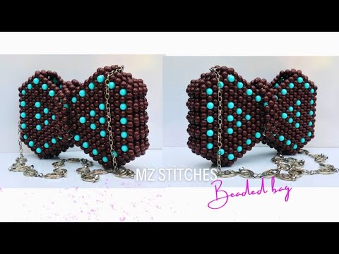 Join me,Let’s Create this ELEGANT designed BEADED BAG//DIY Beaded Bag//DIY Tutorial