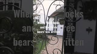 Where 'Goldilocks and the three bears' was written#goldilocksandthethreebears