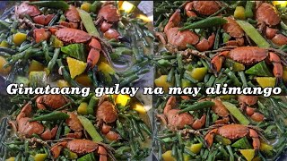 Ginataang gulay na may alimango (crab) LUTONG KARENDERIA  @LORELIES KITCHEN