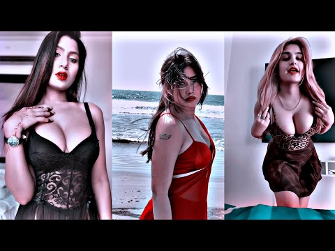 TERA BIMAR MERA DIL 🙈 MERA JEENA HUA MUSHKIL 🥵 Hot girls compilation edit video #xml #alightmotion