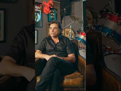 John Stamos Takes on a 10-Day Drumming Challenge 😲 #drumeo  #taylorhawkins #johnstamos