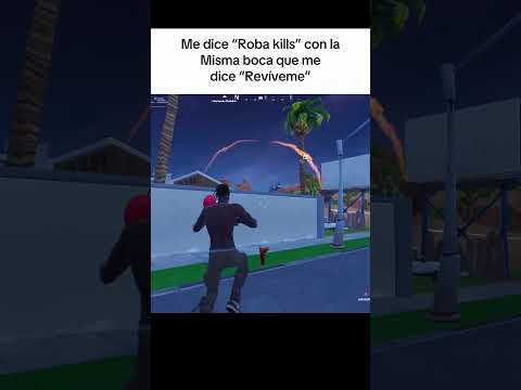 Mi dúo de Fortnite es un interesado 😭