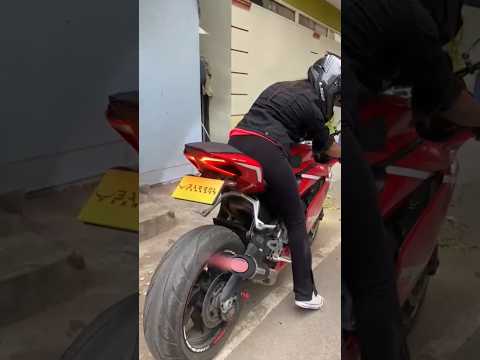 Ducati Panigale 959 new exhaust sound.. #barrelexhaust #ducatipanigale