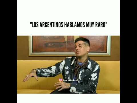 DUKI - LOS ARGENTINOS HABLAMOS MUY RARO