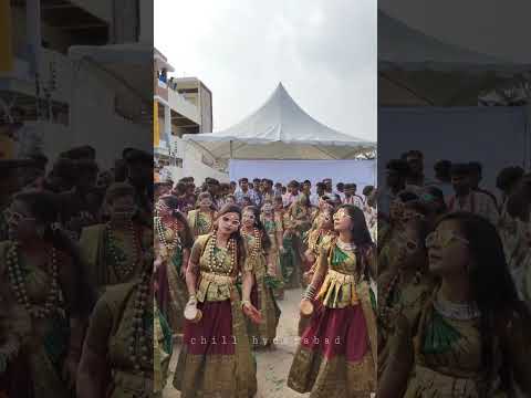 Girls dancing|| At kondapochamma ||  Boiena Sai Yadav #trending