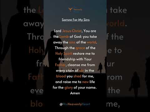 Sorrow For My Sins | His Heavenly Heart