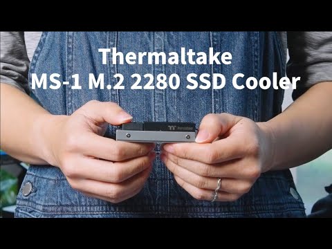 Thermaltake Science –MS-1 M.2 2280 SSD Cooler