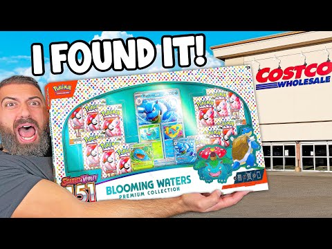 I Found Pokemon's GIANT Blooming Waters Box 1 Month Early!