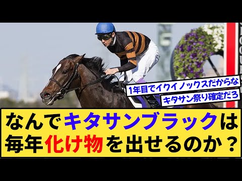 【競馬】なんでキタサンブラックは毎年のように化け物を出せるのか？