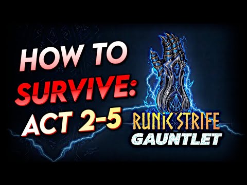 The MOST BRUTAL GAUNTLET YET! Surviving the Campaign: Part 2 | Path of Exile 3.25