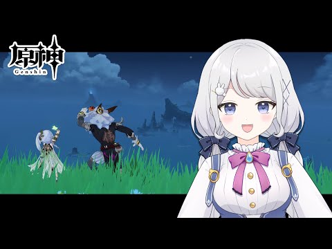 【原神】#77　久々原神なので雑談しながらリハビリします🍕　【雫瑠璃/Vtuber】